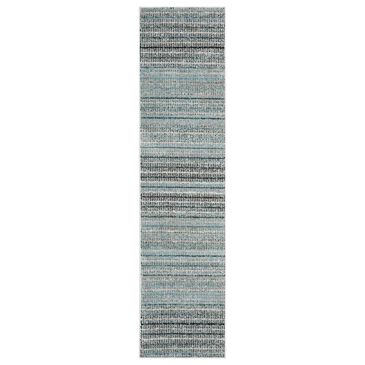 Safavieh Skyler SKY196C 2" x 12" Blue and Gray Runner, , large