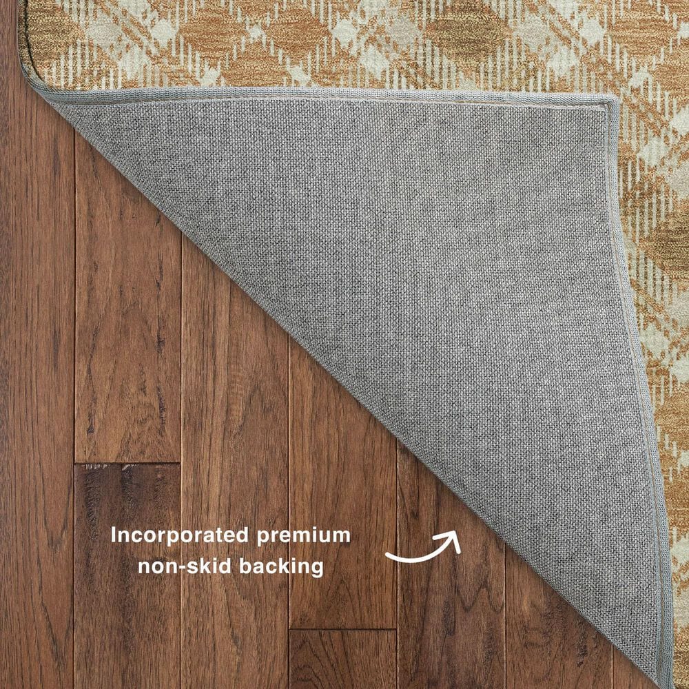 Dalyn Rug Company Soft Essentials Plaid Copper 10' x 14' Indoor/Outdoor Area Rug, , large