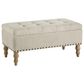 OSP Home Woodbury Storage Bench in Light Natural, , large