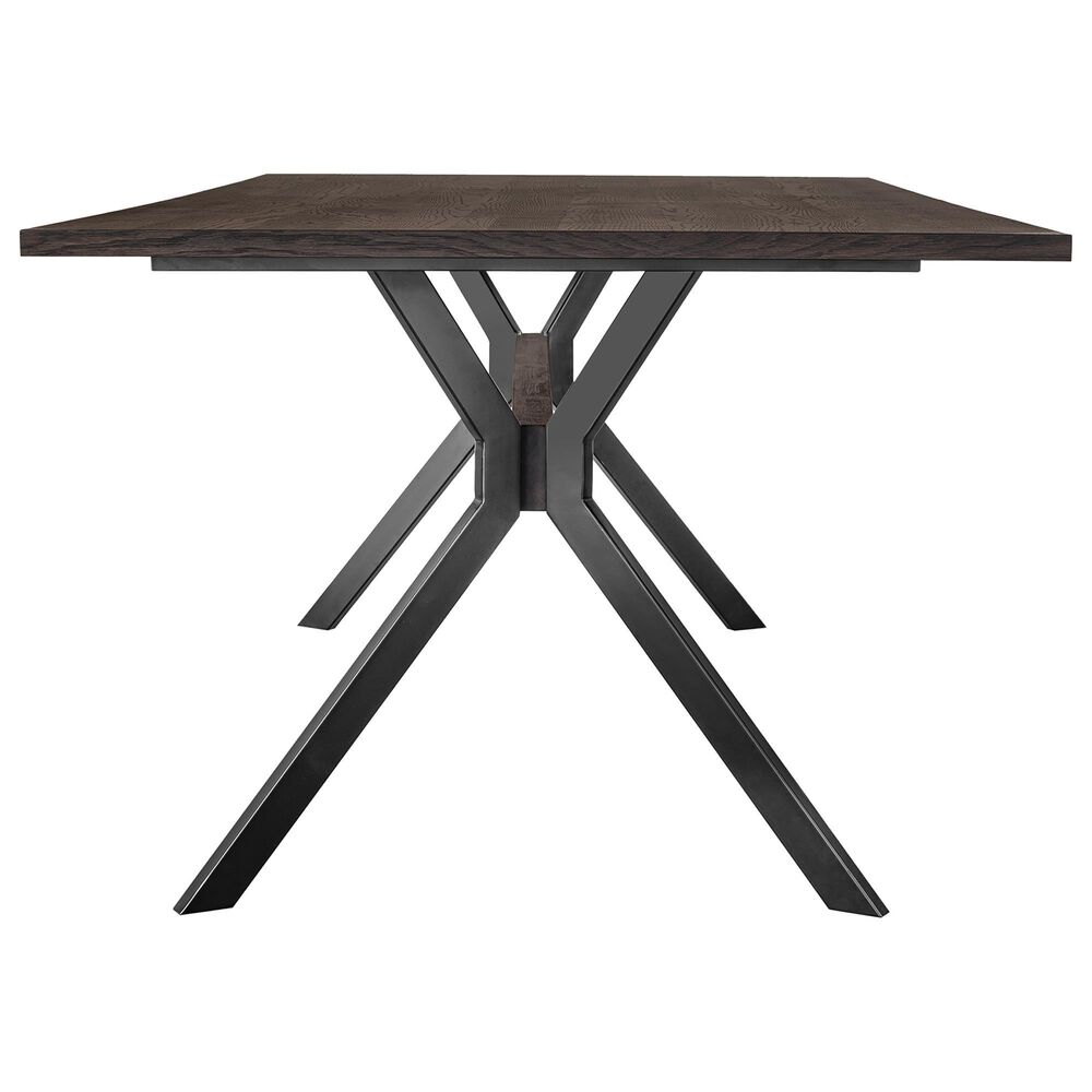 Blue River Nevada 2-Piece Dining Table Set in Dark Brown, , large
