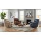 HomeStretch Jester Banded Manual Rocker Recliner in Mushroom, , large