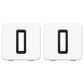 SONOS Sub (Gen 3) Wireless Subwoofer in White (Pair), , large