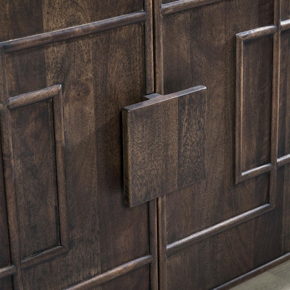 Ashley Cato Accent Cabinet in Dark Brown, , large