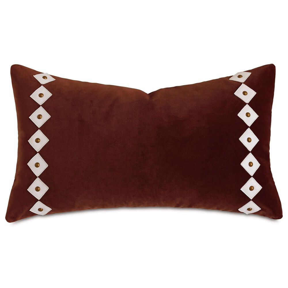 Eastern Accents Gustav 15" x 26" Throw Lumbar Pillow in Orange, , large