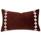 Eastern Accents Gustav 15" x 26" Throw Lumbar Pillow in Orange, , large