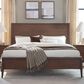Riva Ridge Jasper Queen Panel Bed in Modern Walnut, , large