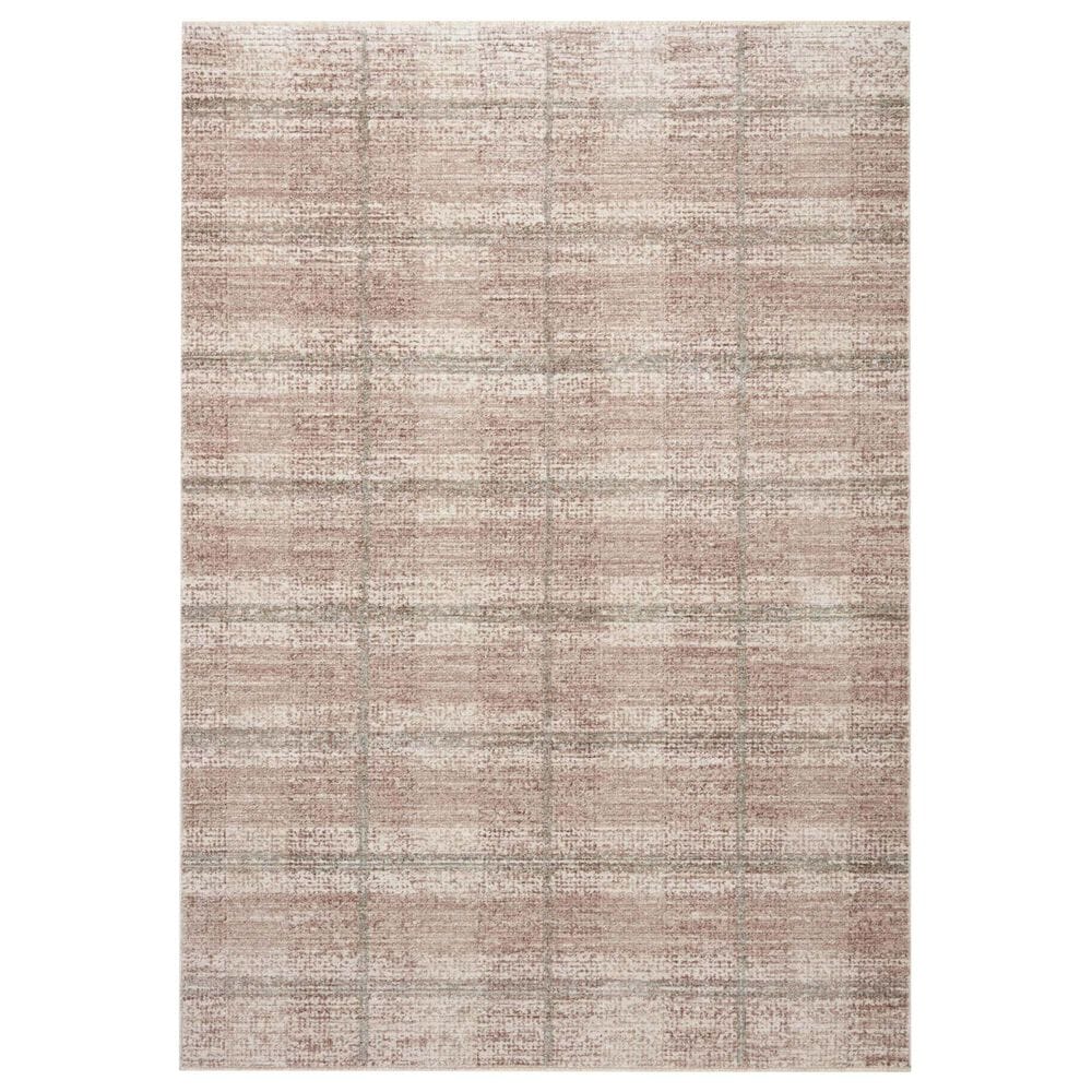 Angela Rose Ember 11"6" x 15" Clay and Mist Area Rug, , large