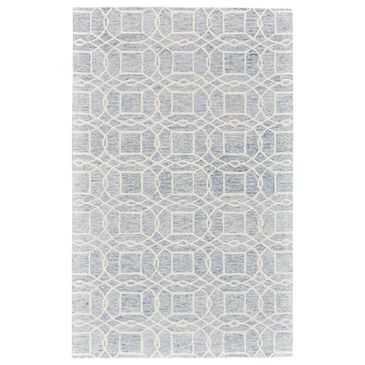 Feizy Rugs Rhett 5" x 8" Wolf Grey Area Rug, , large