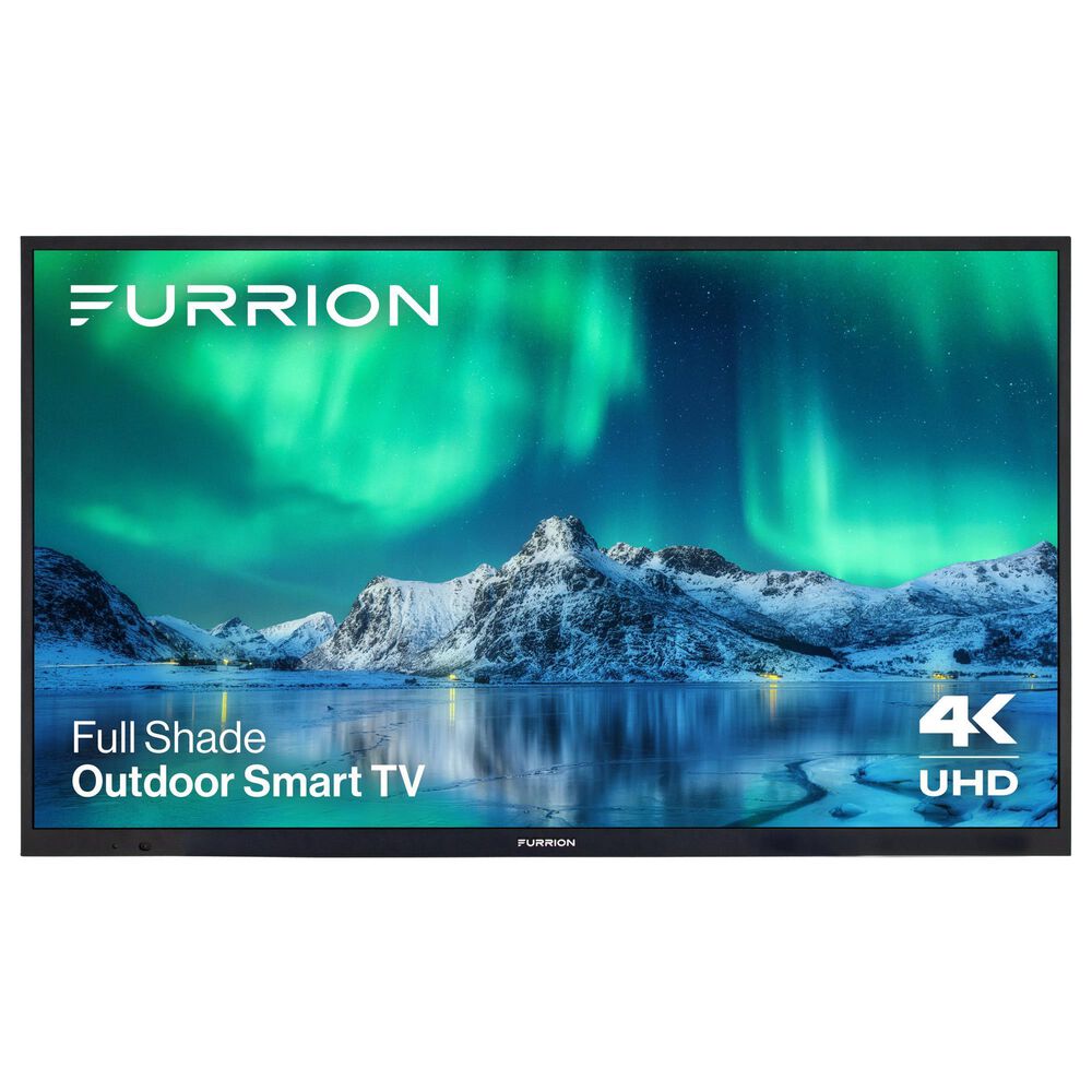Furrion Aurora 55" Class Full Shade 4K UHD LED - Outdoor Smart TV with Full Motion Mount in Black, , large