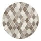 Surya Oasis OAS-1088 6" Round Camel/Gray/Taupe Area Rug, , large