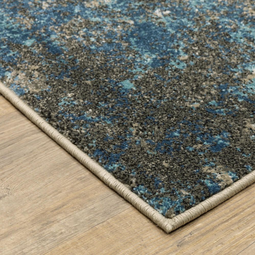 Oriental Weavers Venice Rimini 2&#39;3&quot; x 7&#39;6&quot; Blue and Beige Runner, , large