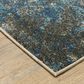 Oriental Weavers Venice Rimini 2"3" x 7"6" Blue and Beige Runner, , large