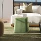 Jennifer Taylor Home Clyde Pouf in Moss Green, , large