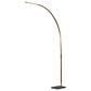 Adesso Sonic LED Arc Lamp in Antique Brass, , large