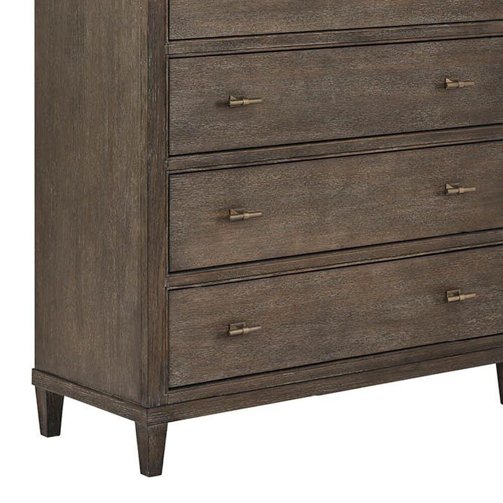 Furniture Worldwide Montclair 5-Drawer Chest in Cocoa, , large