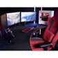 Arozzi Arena Angelo Gaming Desk in Black and Red (Box 1 of 2), , large