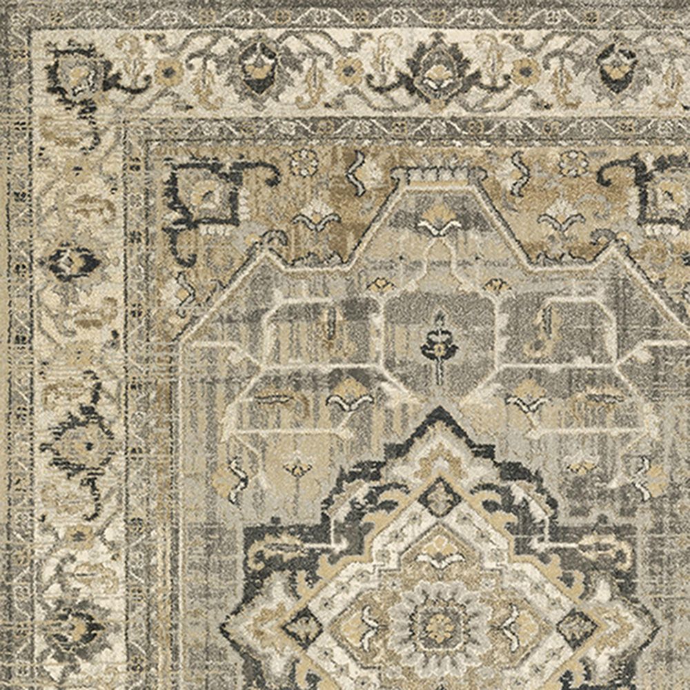 Oriental Weavers Florence Palatka 1805X 7&#39;10&quot; x 10&#39;10&quot; Beige Area Rug, , large