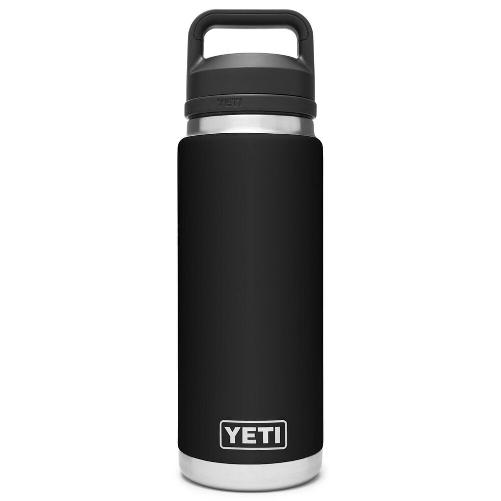 YETI Rambler 26 Oz Vacuum Bottle with Chug Cap in Black, , large