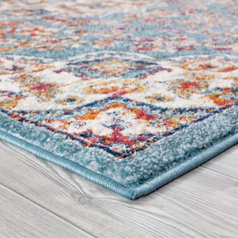 Amer Rugs Alexandria 8&#39;9&quot; x 11&#39;9&quot; Sea Blue Area Rug, , large