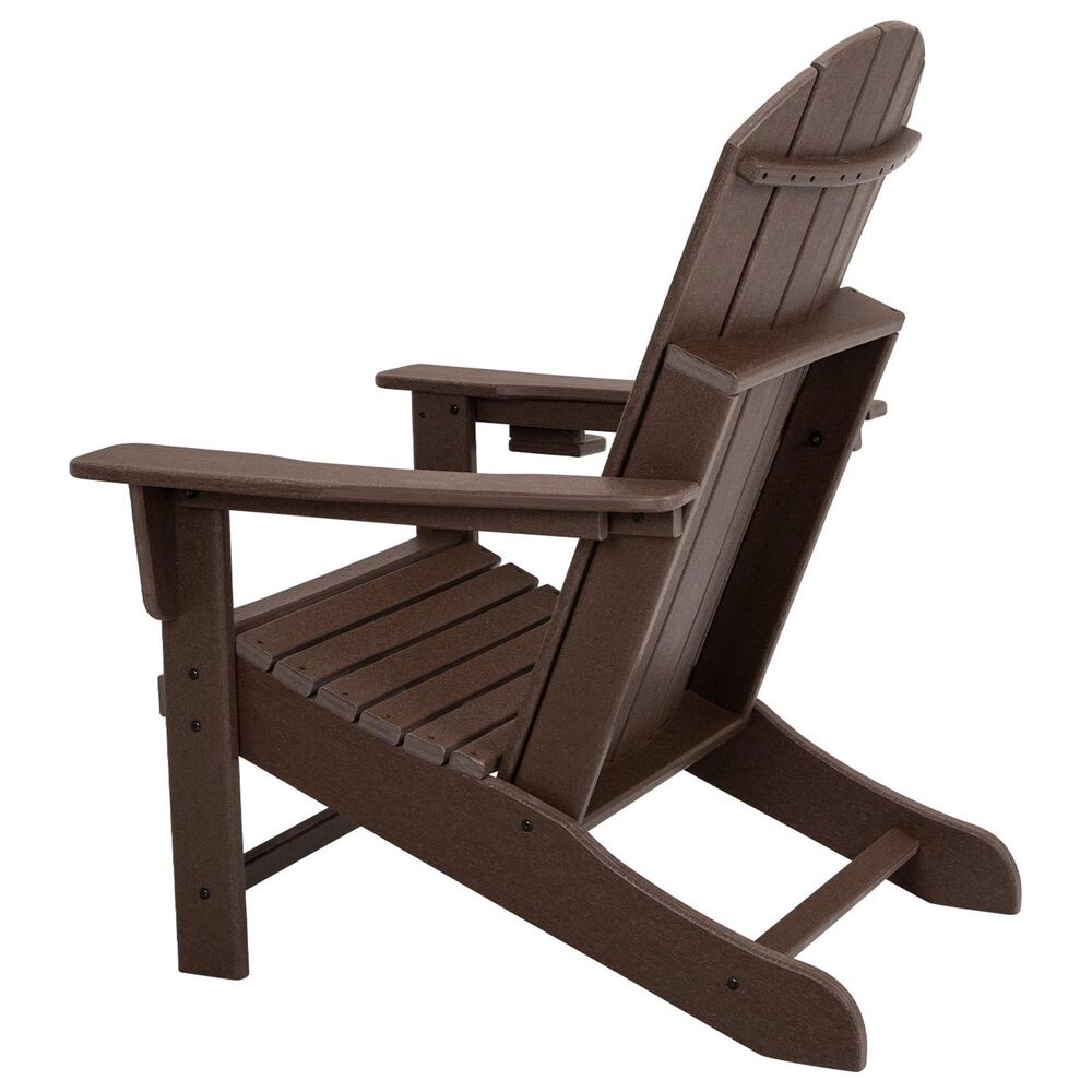 Osaki Heavy Duty Extra Wide Adirondack Chair in Dark Brown Shop NFM