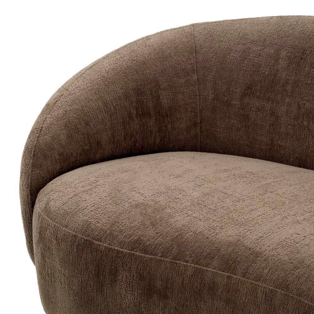 Eichholtz Amore Stationary Sofa in Avelin Brown, , large