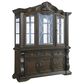 Millenium Maylee Dining Buffet with Hutch in Dark Brown, , large