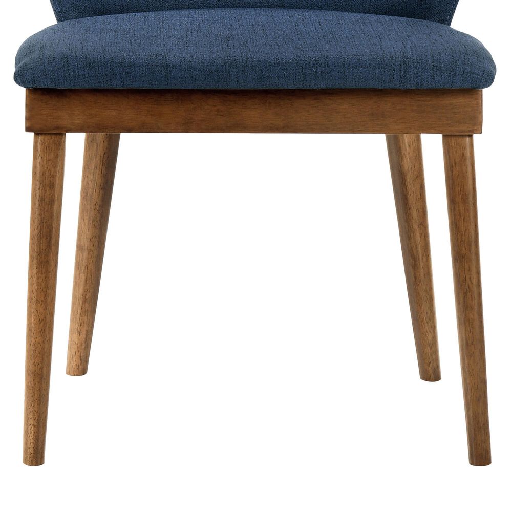 Blue River Juno Dining Chair in Blue/Walnut &#40;Set of 2&#41;, , large
