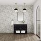 James Martin Vanities Lucian 48" Single Vanity in Carbon Oak with 3 cm White Zeus Quartz Top, , large