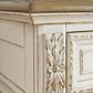 Ashley Realyn 4-Piece King Panel Bedroom Set in Chipped White, , large