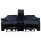 Steve Silver Valencia Power Recliner Console in Ocean Blue, , large