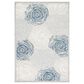 Safavieh Micro-Loop MLP382F 5" x 8" Gray and Ivory Area Rug, , large