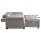 Lifestyle Solutions Hampton Queen Convertible Sofa in Steel, , large