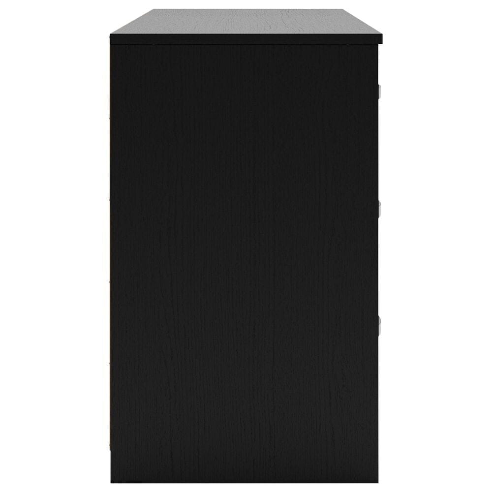 Ashley Finch 6-Drawer Dresser in Black, , large