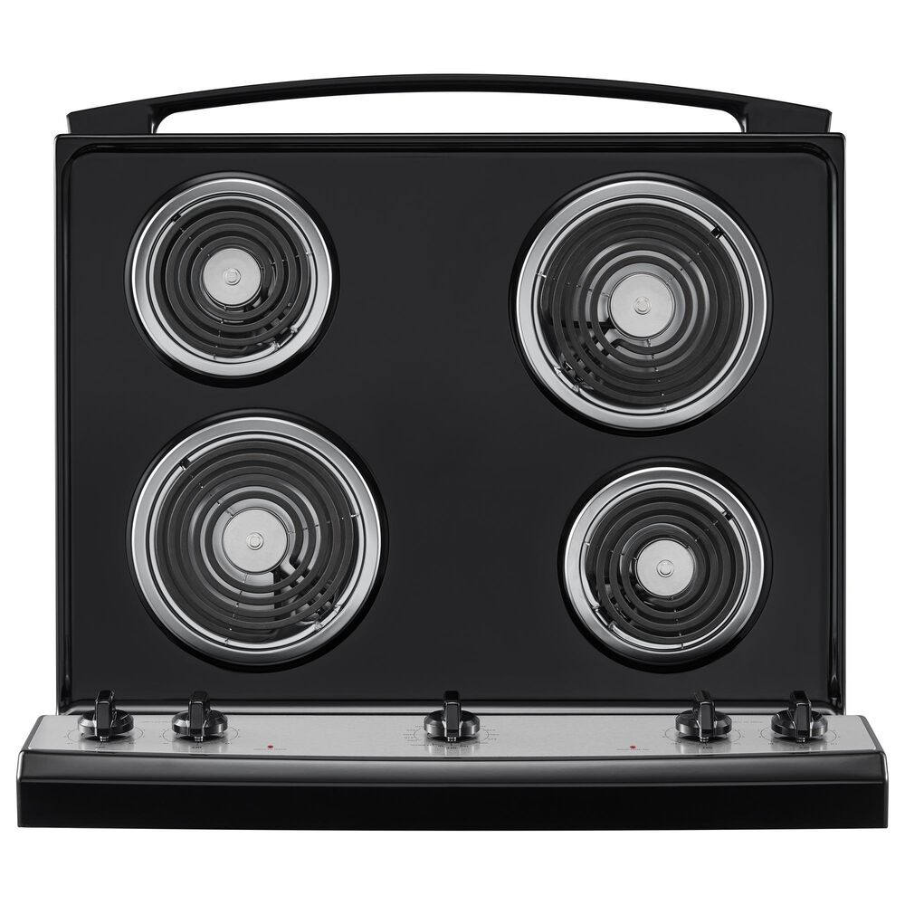 Amana 4.8 Cu. Ft. Electric Range with Knob Controls in Stainless Steel, , large