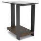 Shannon Hills Cortland Chairside Table in Saddle Oak, , large