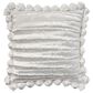 Nourison Sofia 20" x 20" Square Throw Pillow in White, , large