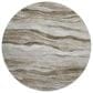 Dalyn Rug Company Pacifica PA6 8" Round Brown Area Rug, , large
