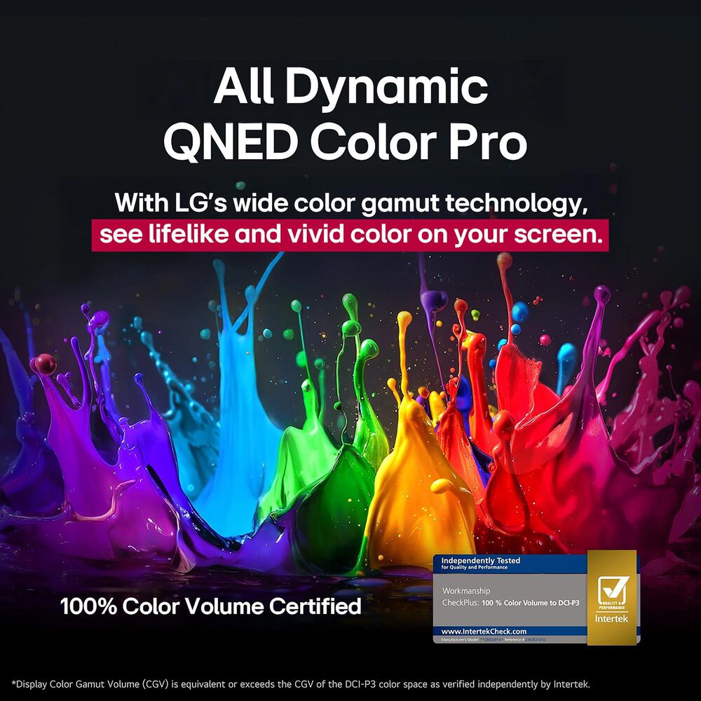 LG 65&quot; Class QNED82A Series AI 4K Ultra HD in Black - Smart TV, , large