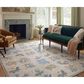 Rifle Paper Co Rosa Hawthorne 7"6" x 9"6" Cream Area Rug, , large