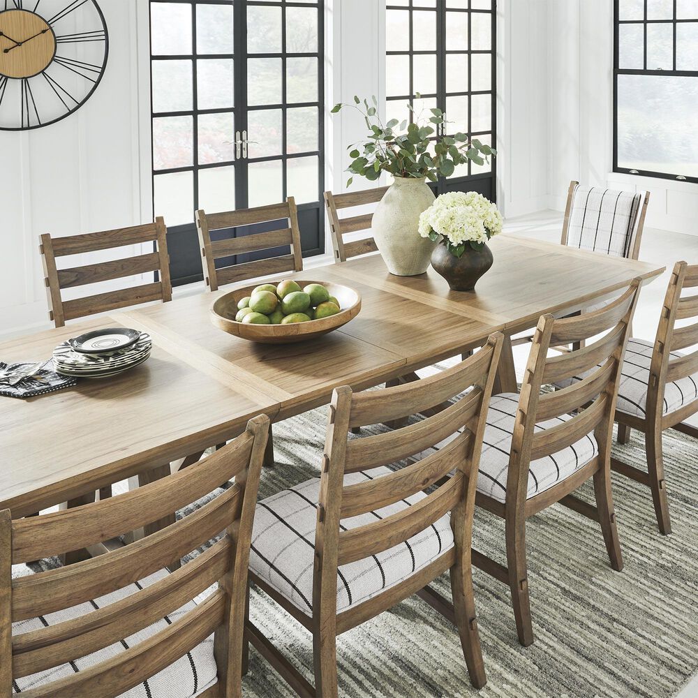 Ashley Ridgester Dining Table in Natural - Table Only, , large