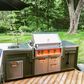 Hestan Aspire 36" Built-In Natural Gas Grill with Rotisserie in Stainless Steel, , large