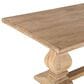 Home Trends & Design San Rafael 72" Rectangular Dining Table in Antique Oak - Table Only, , large