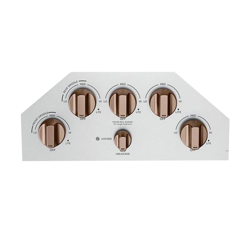 GE Cafe Gas Cooktop Knob in Brushed Copper Nebraska Furniture Mart