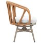 Zuo Modern Safal Swivel Outdoor Dining Chair in Gray, , large