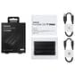 Samsung 1TB T7 Shield Portable External SSD in Black, , large
