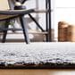 Safavieh Micro-Loop 4" x 6" Black and Ivory Area Rug, , large