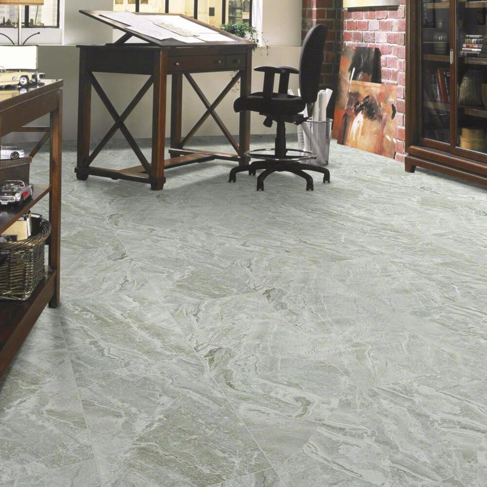 Shaw Vision Argento 12" x 24" Polished Ceramic Tile, , large