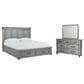 Signature Design by Ashley Russelyn 3 Piece King Bedroom Set in Gray, , large
