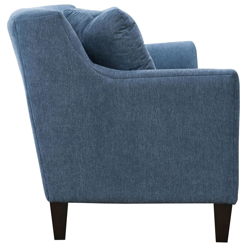 Fulton Home Kendrick Stationary Sofa in Denim and Espresso, , large