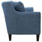 Fulton Home Kendrick Stationary Sofa in Denim and Espresso, , large